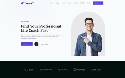 Dreamhub life coach speaker elementor wordpress theme.jpg