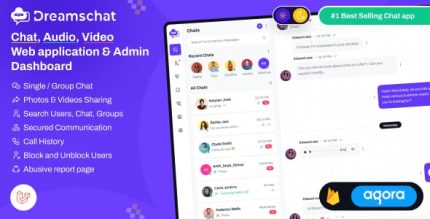 Dreamschat laravel powered chat voice video calling platform with.jpg