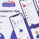 Dressylane ecommerce clothing shop flutter mobile app template sell.jpg