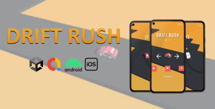 Drift rush unity admob codermarket.png