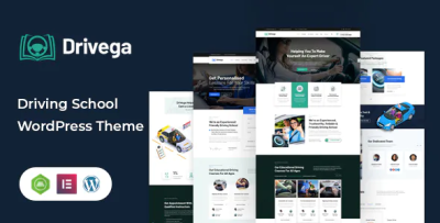 Drivega driving school wordpress theme codermarket.png