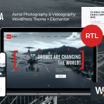 Drone media aerial photography videography theme codermarket.png