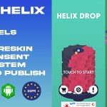 Drop helix 200 levels unity game template admob ads gdpr consent .jpeg