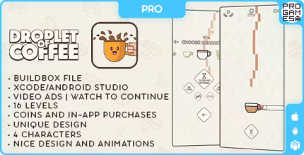 Droplet of coffee pro buildbox classic ios android reward video .png