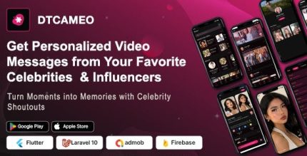 Dtcameo personalized video messages from celebrities influencers flutter.jpg