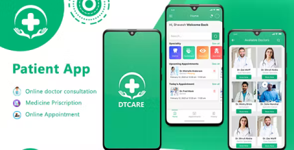 Dtcare doctor patient appointment booking flutter full application .png