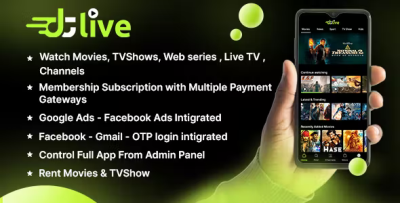 Dtlive movies tv series live tv channels ott android app .png