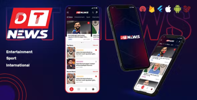 Dtnews flutter news application admin panel codermarket.png