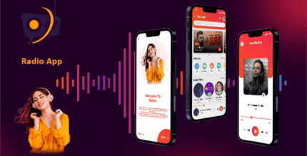 Dtradio online radio podcasts live events flutter app ios android .png