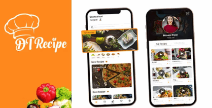 Dtrecipe food recipe flutter full application laravel admin panel .png