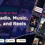 Dttube video reels podcast radio music flutter app android ios web with.jpeg