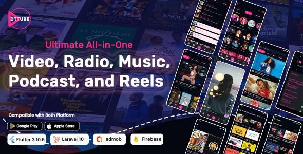 dttube-video-reels-podcast-radio-music-flutter-app-android-ios-web-with.jpeg Dttube video reels podcast radio music flutter app android ios web with.jpeg