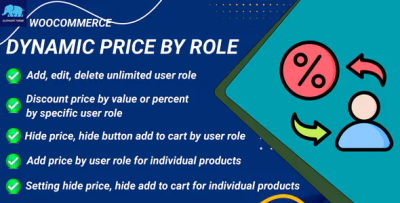 Dynamic price by role user for woocommerce codermarket.png