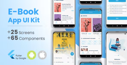 E book audio book flutter app ui kit codermarket.png