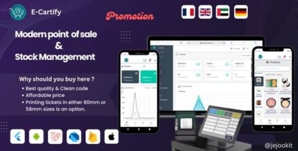 E cartify flutter modern point of sale flutter stock management in.jpeg