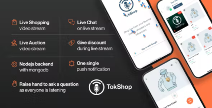 E commerce live shopping and auction tokshop codermarket.png
