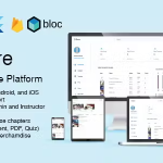 E shure flutter web and mobile ios and android online course platform.png