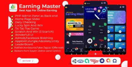 Earning master android rewards earning app with admin panel codermarket.png
