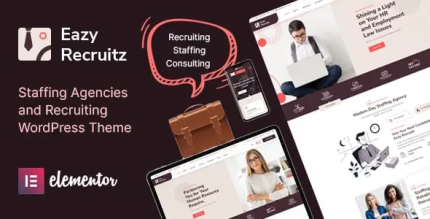 Eazy recruitz staffing agencies wordpress theme codermarket.png
