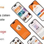 Ebooks reader and audiobooks listen app template in flutter storytime .jpeg