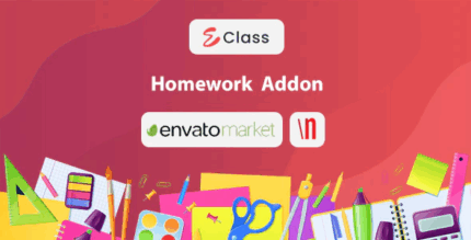 Eclass home work addon codermarket.png