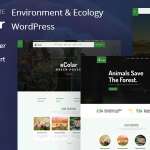 Ecolar environment ecology wordpress theme codermarket.png