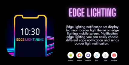 Edge lighting app admob ad facebook ad max ads codermarket.png