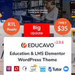 Educavo online courses education wordpress theme codermarket.png