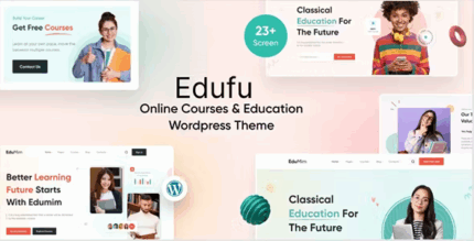 Edufu education online courses wordpress theme codermarket.png