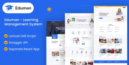 Eduman learning management system codermarket.png