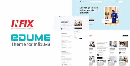 Edume theme infix lms laravel learning management system codermarket.png