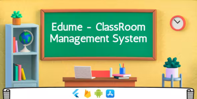 Edume v11 classroom management mobile system flutter firebase .png