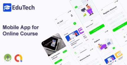 Edutech android app for online course codermarket.png