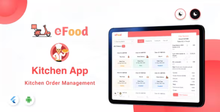 Efood kitchen chef app codermarket.png
