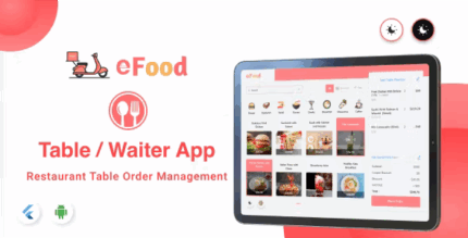 Efood table waiter app codermarket.png