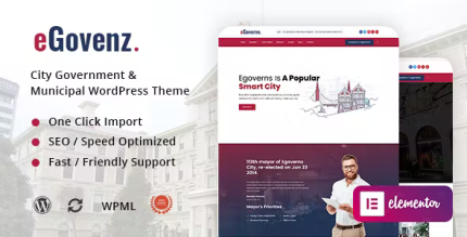Egovenz city government wordpress theme codermarket.png