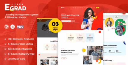 Egrad lms education wordpress theme codermarket.png