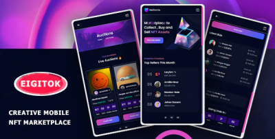 Eigitok mobile nft marketplace codermarket.png