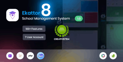 Ekattor 8 school management system saas codermarket.png