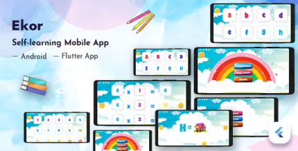 Ekor kids self learning flutter app codermarket.png