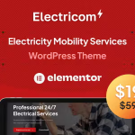 Electricom electricity mobility services wordpress theme codermarket.png