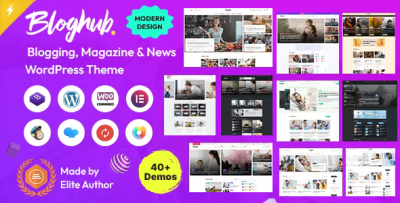Elementor blog magazine wordpress theme codermarket.png