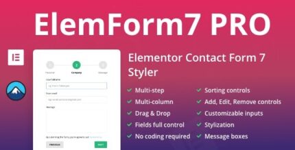 Elemform7 pro advanced elementor widget for contact form 7 codermarket.jpeg