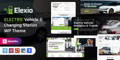 Elexio electric mobility wordpress theme codermarket.png
