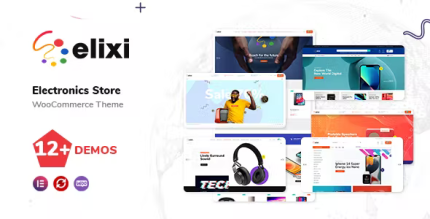 Elixi electronics wordpress theme for woocommerce codermarket.png