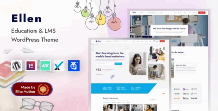 Ellen lms education online courses coaching elementor wordpress theme .png