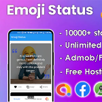 Emoji status 10000 status inbuilt ready to publis codermarket.png