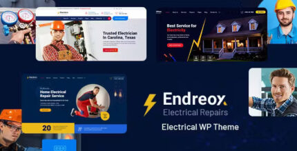 Endreox electrical repair service wordpress theme codermarket.jpg