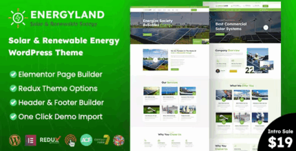 Energyland solar renewable energy wordpress theme codermarket.png