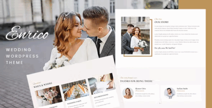 Enrico wedding wordpress theme codermarket.png